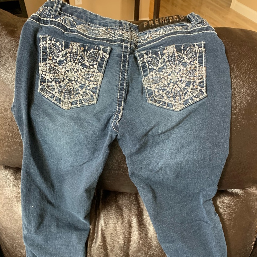 0 regular skinny jeans Rue 21, gently used